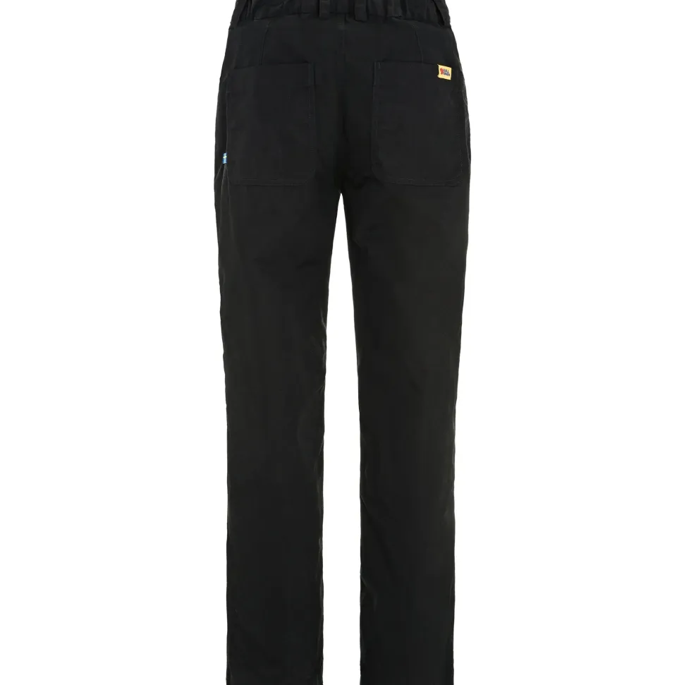 Fjällräven Women's Vardag Relaxed Trousers Black