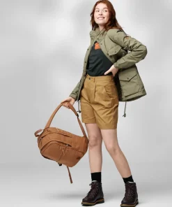 Fjällräven Women's Vardag Shorts Buckwheat Brown
