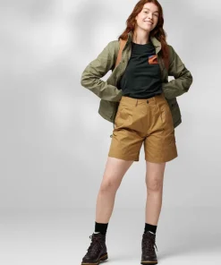 Fjällräven Women's Vardag Shorts Buckwheat Brown