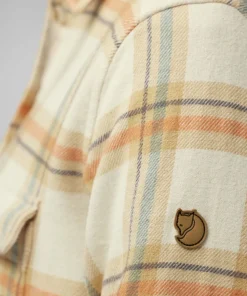 Fjällräven Women's Övik Heavy Flannel Shirt Dawn Blue-breeze Blue