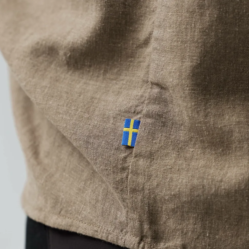 Fjällräven Women's Övik Hemp Shirt Long Sleeve Chalk White