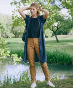 Fjällräven Women's Övik Hemp Dress Mountain Blue