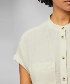 Fjällräven Women's Övik Hemp Shirt Short Sleeve Chalk White