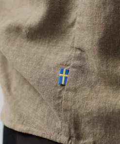 Fjällräven Women's Övik Hemp Shirt Long Sleeve Green