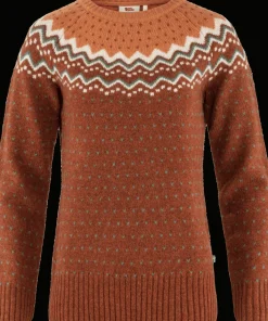 Fjällräven Women's Övik Knit Sweater Autumn Leaf/Desert Brown