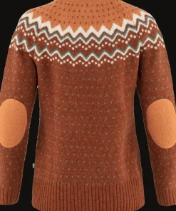 Fjällräven Women's Övik Knit Sweater Autumn Leaf/Desert Brown