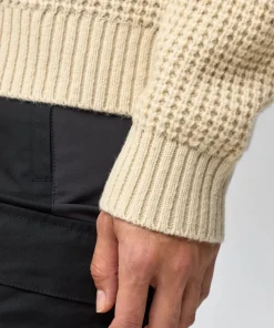Fjällräven Women's Övik Waffle Knit Navy