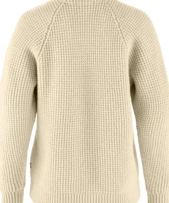 Fjällräven Women's Övik Waffle Knit Light Beige