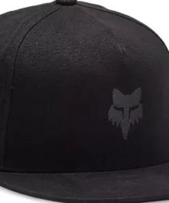 Fox Fox Head Snapback Hat Black/charcoal