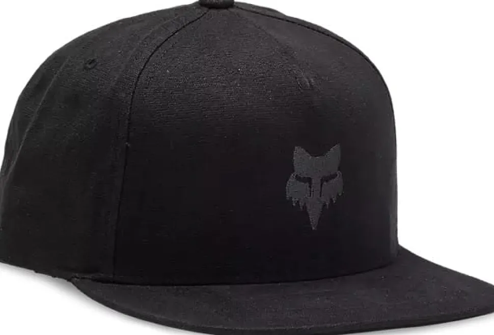 Fox Fox Head Snapback Hat Black/charcoal