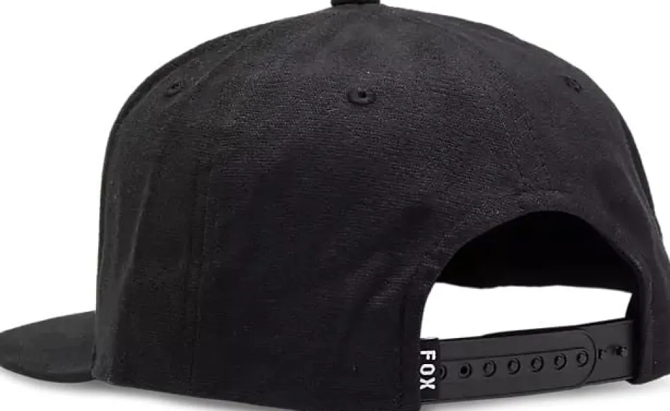 Fox Fox Head Snapback Hat Black/charcoal