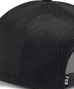 Fox Fox Head Trucker Hat Black