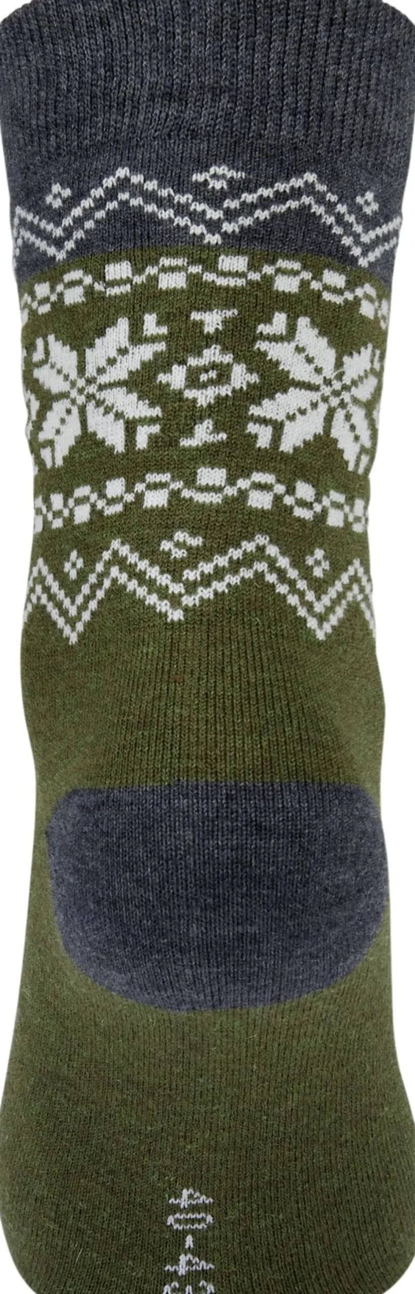 Gridarmor Heritage Merino Socks Green/Grey/White