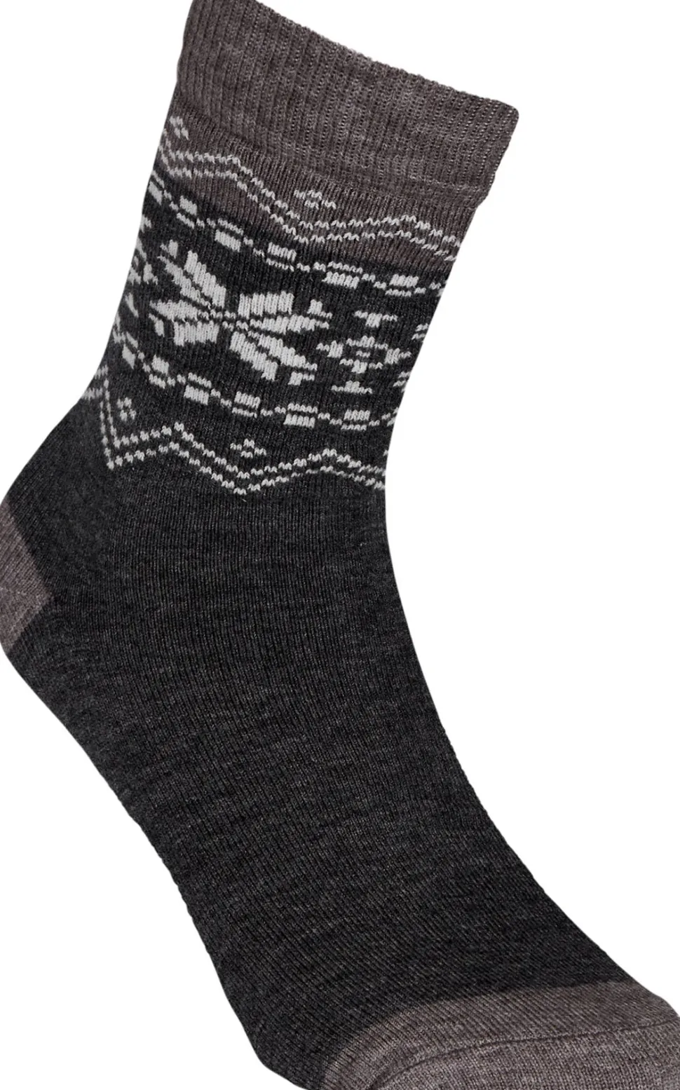 Gridarmor Heritage Merino Socks Mid Grey Melange