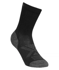 Gridarmor Merino Trekking Light Sock Jet Black