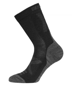 Gridarmor Merino Trekking Light Sock Jet Black