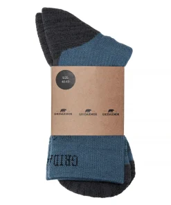 Gridarmor Merino Trekking Light Sock Indian Teal