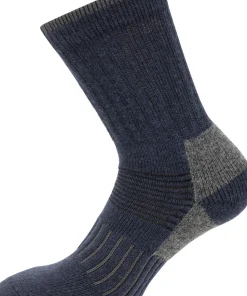 Gridarmor Trekking Merino Wool Sock Dark Navy