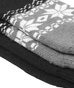 Gridarmor Unisex Alpacka Wool Heritage Socks 2-pack Black Beauty
