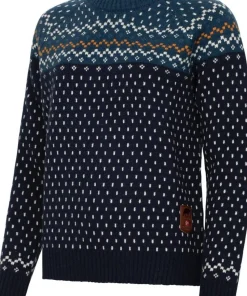 Gridarmor Women's Classic Wool Sweater Navy Blazer