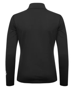 Gridarmor Women's Merino Undertøy Zip Top Black Beauty