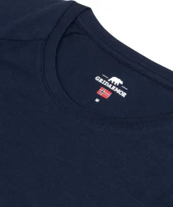 Gridarmor Women's Merino Wool Tee Navy Blazer