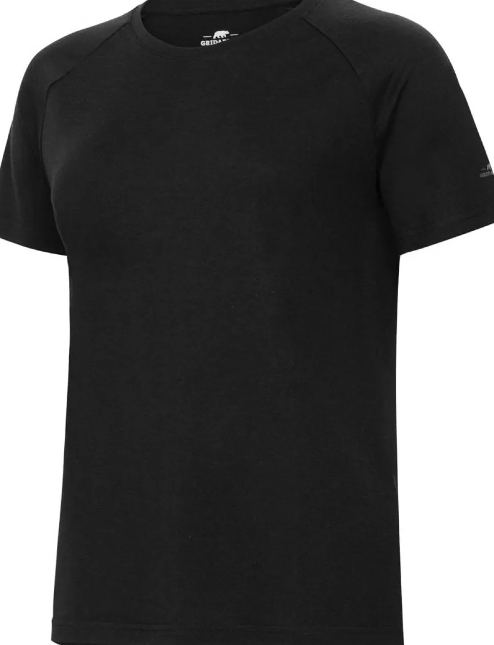 Gridarmor Women's Merino Wool Tee Black Beauty