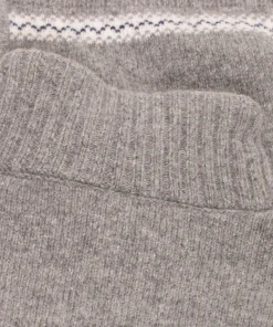 Gridarmor Women's Snøstjerne Full Zip Ullgenser Mid Grey Melange