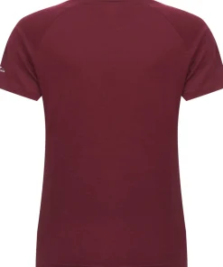 Gridarmor Women's Thin Merino Tee Tawny Port