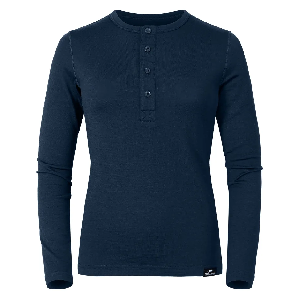 Gridarmor Women's Ulvik Wool Top Navy Blazer