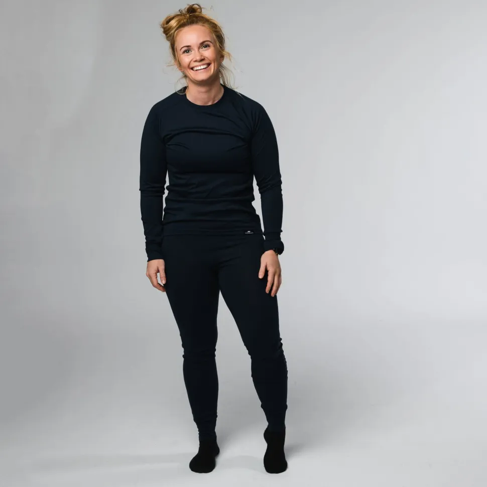 Gridarmor Women's Viks Wool Top 2.0 Black Beauty
