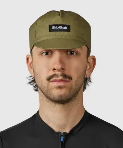 Gripgrab Classic Cotton Cycling Cap Olive Green