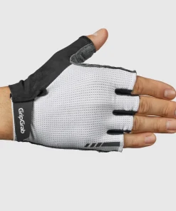 Gripgrab Expert RC Max Padded Short Finger Summer Gloves White