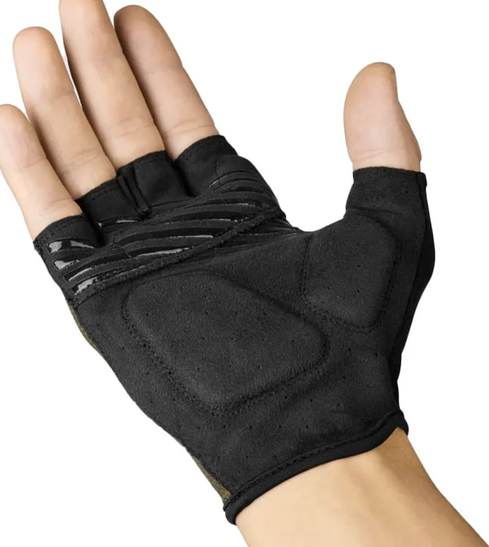 Gripgrab Explr Padded Short Finger Summer Gloves Navy Blue