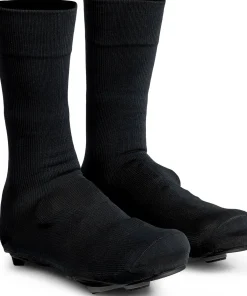 Gripgrab Flandrien Waterproof Knitted Road Shoe Covers Black