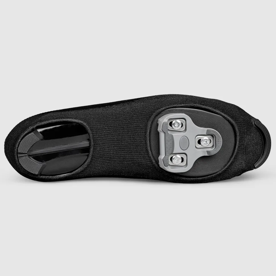 Gripgrab Flandrien Waterproof Knitted Road Shoe Covers Black