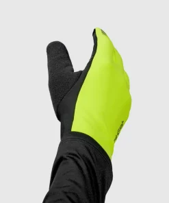 Gripgrab Insulator 2 Hi-Vis Spring-Autumn Gloves Yellow Hi-Vis