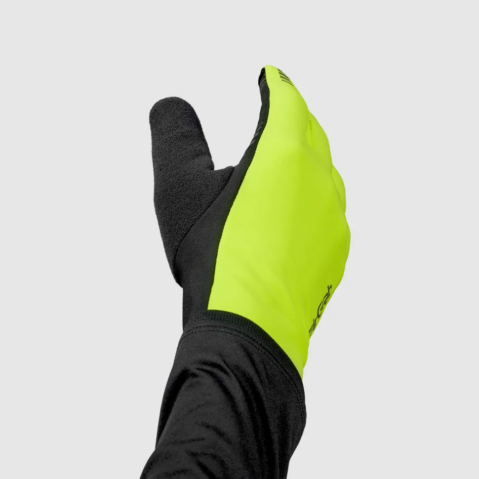 Gripgrab Insulator 2 Hi-Vis Spring-Autumn Gloves Yellow Hi-Vis