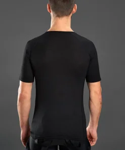 Gripgrab Merino Polyfibre Short Sleeve Base Layer Navy