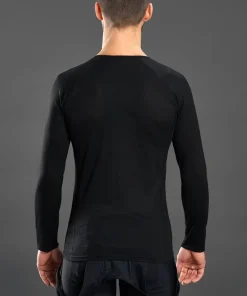 Gripgrab Merino Polyfibre Long Sleeve Base Layer Navy