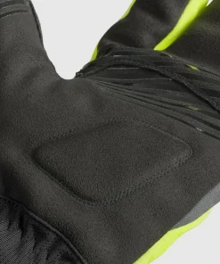Gripgrab Nordic 2 Windproof Deep Winter Lobster Gloves Yellow Hi-Vis