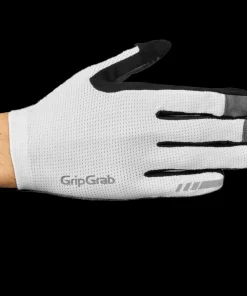 Gripgrab Pacr Insidegrip™ Full Finger Summer Gloves White