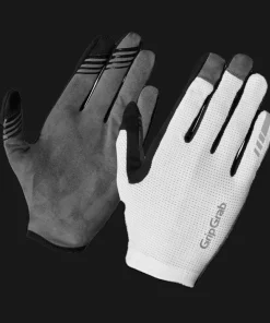 Gripgrab Pacr Insidegrip™ Full Finger Summer Gloves White
