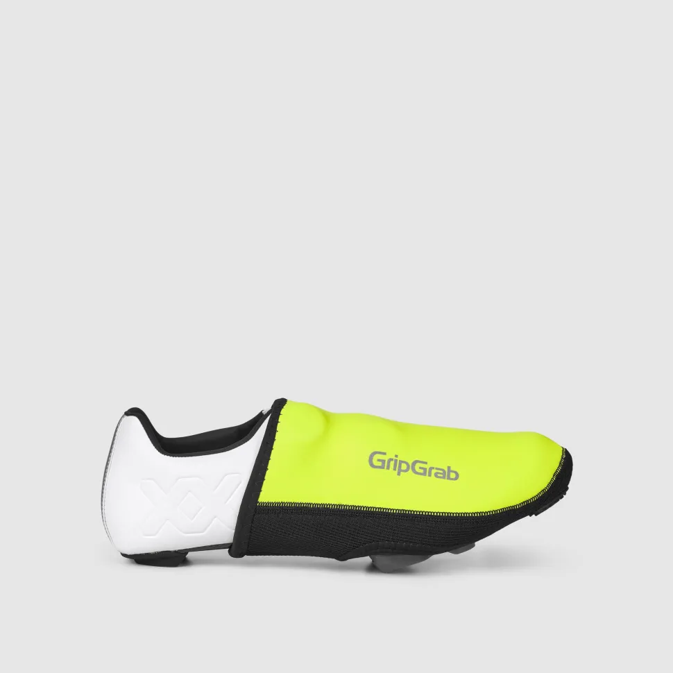 Gripgrab PACR Windproof Toe Covers Yellow Hi-vis