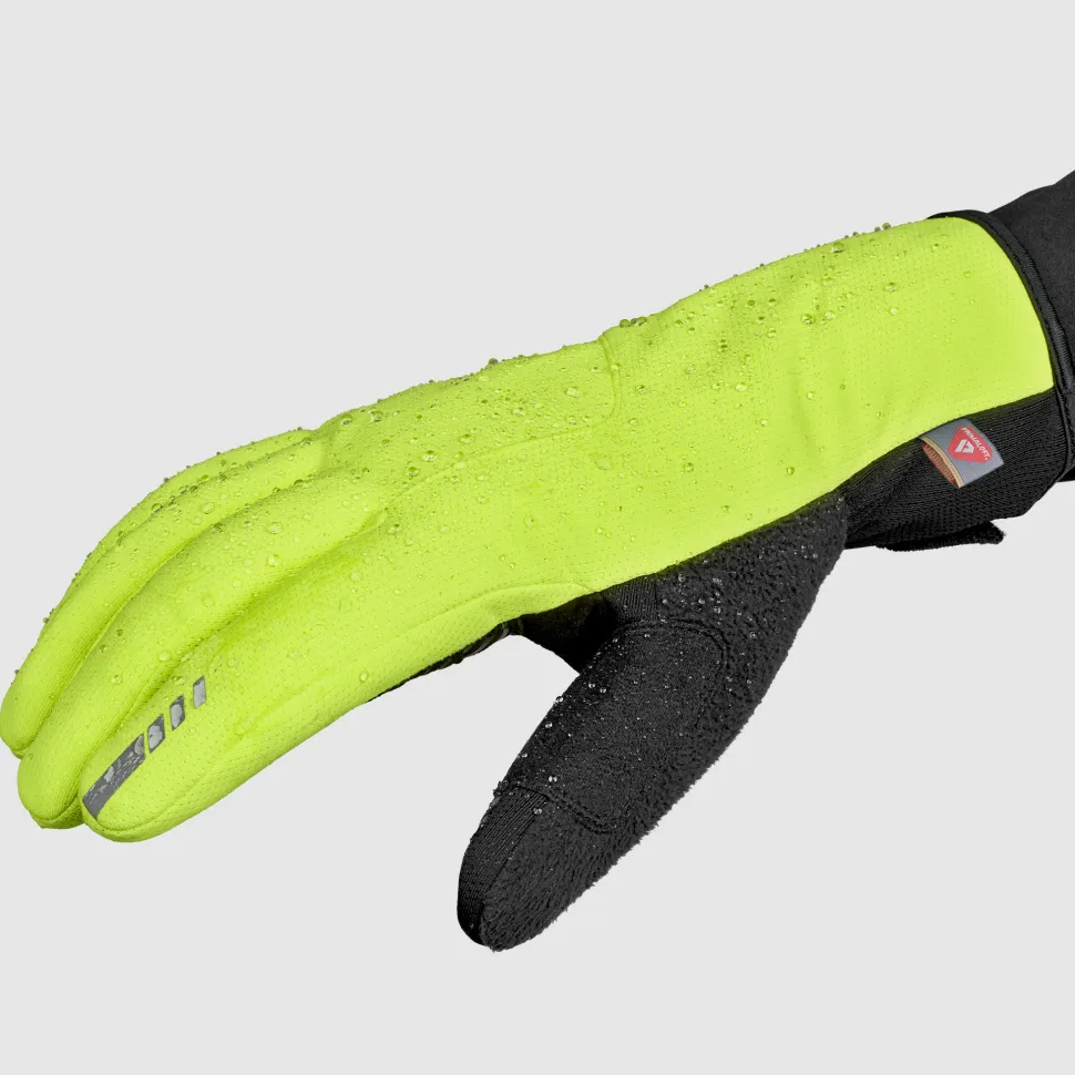 Gripgrab Polaris 2 Waterproof Winter Gloves Yellow Hi-Vis