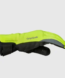 Gripgrab Polaris 2 Waterproof Winter Gloves Yellow Hi-Vis