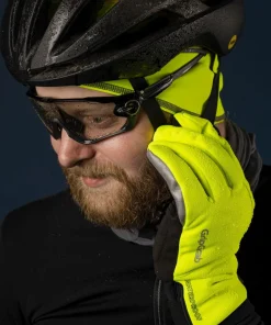 Gripgrab Polaris 2 Waterproof Winter Gloves Yellow Hi-Vis