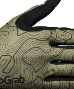 Gripgrab Rebel Full Finger Summer Gloves Olive Green