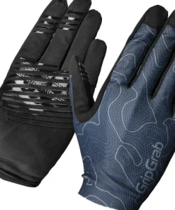 Gripgrab Rebel Full Finger Summer Gloves Navy Blue