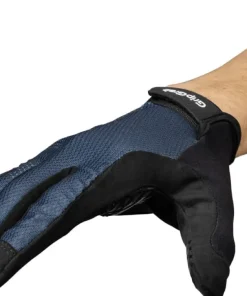 Gripgrab Ride Lite Padded Full Finger Summer Gloves Navy Blue